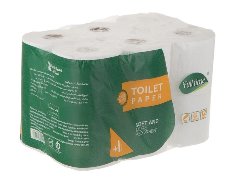 تصویر 1 از دستمال توالت فول تایم برای منزل و محیط کار